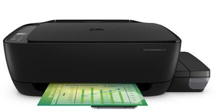 惠普（HP）418多功能无线连供彩色喷墨一体机 打印机（快速加墨/复印/打印/扫描）5820升级型号
